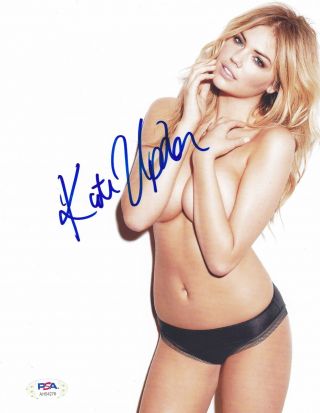 Kate Upton Signed 8x10 Photo Sexy Sports Illustrated Psa Dna