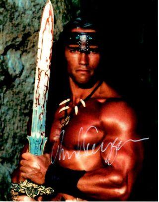 Arnold Schwarzenegger Signed 11x14 Photo Picture Autographed Pic With