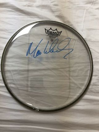 Max Weinberg The E Street Band Signed Autographed Drumhead Bruce Springsteen