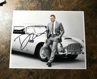 Daniel Craig Hand Signed / Autographed 8x10 James Bond Photo W/coa 4