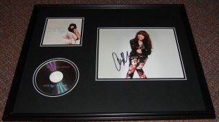Carly Rae Jepsen Signed Framed 16x20 Kiss Cd & Photo Display Call Me Maybe
