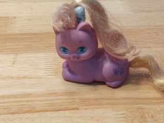 Vintage My Little Pretty Kitty Purple Paws Little Pretty Mattel