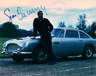 Sean Connery James Bond Autographed 8x10 Signed Photo Picture With