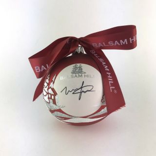 Balsam Hill Ornament Signed By Mandy Moore For Operation Smile