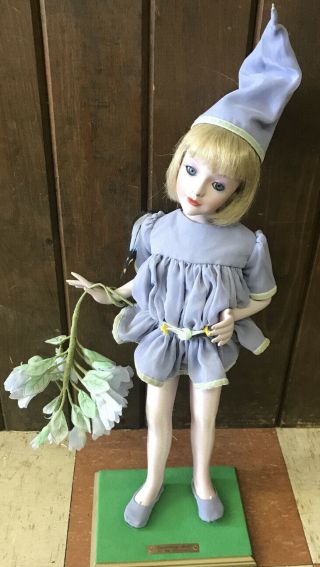 Flower Fairies Porcelain Doll Canterbury Bell By Bill O 