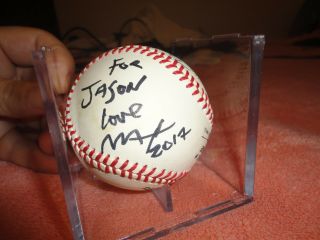 Peter Max Signed Autographed Giamatti Rawlings Mlb Rnl Ball " To Jason "
