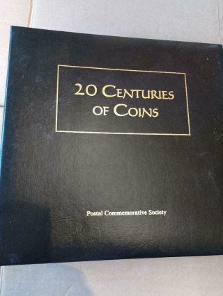 20 Centuries Of Coins Postal Commemorative Society Binder 20 Coins World