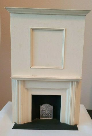 X - Acto House Of Miniatures Tidewater Virginia Fireplace 40020