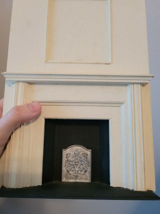 X - ACTO HOUSE OF MINIATURES Tidewater Virginia Fireplace 40020 2