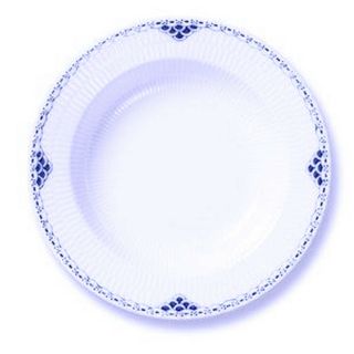 Royal Copenhagen Princess Blue Deep Dinner Soup Plates 8.  25 " 1104605