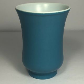 Franciscan Catalina Pottery Montebello Art Ware Persian Blue C - 275 Vase