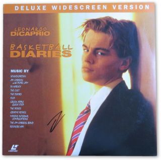 Leonardo Dicaprio Signed Autographed Laserdisc Cover Basketball Diaries Gv907975