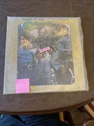 The Monkees Signed " More Of The Monkees " Lp Album Signed By Peter Tork
