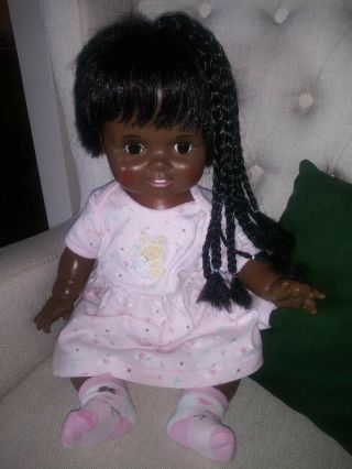 1972 Vintage Ideal Baby Chrissy Doll African American