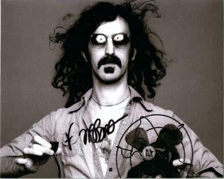 Frank Zappa Signed Autographed Photo W/ Certificate Of Authenticity