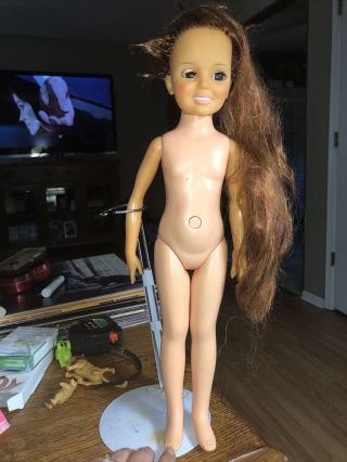 Crissy Doll Ideal Toys 1968 Growing Hair 18 " Tall