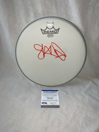 Stewart Copeland Signed 10 Inch Drum Head Autographed The Police Psa/dna