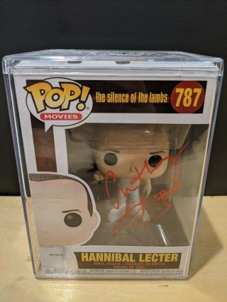 Anthony Hopkins Signed Autographed Funko Pop In Person Silence Of The Lambs