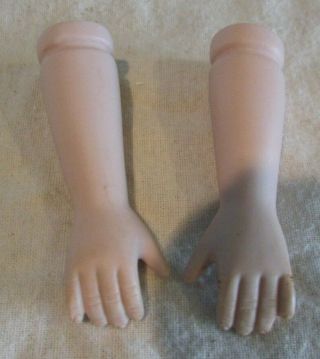 Vintage Porcelain/bisque Collectible Doll Arms 3 " Body Parts I