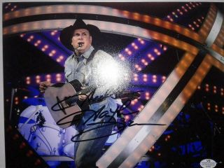 Country Music Icon Garth Brooks Hand - Signed Autographed 8x10 Concert Photo W/coa