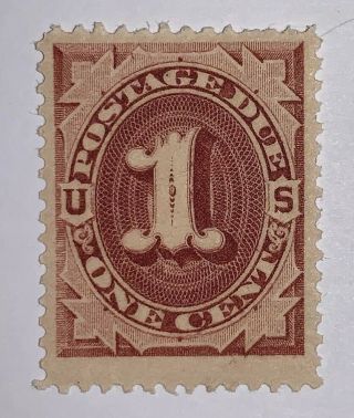 Travelstamps: 1891 Us Stamps Scott J22,  1cent Postage Due,  Og,  Hinged