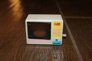 Vintage 1988 Barbie Magic Moves Arco Mattel Wind - Up Microwave Great
