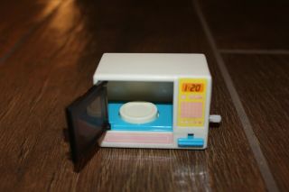 Vintage 1988 Barbie Magic Moves ARCO Mattel Wind - Up Microwave Great 2