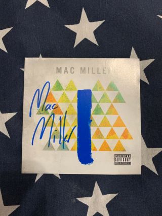 Mac Miller Signed CD - BLUE SLIDE PARK - autograph 2