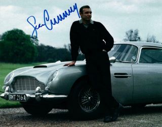 Sean Connery 8x10 Signed Photo James Bond Autographed Picture,