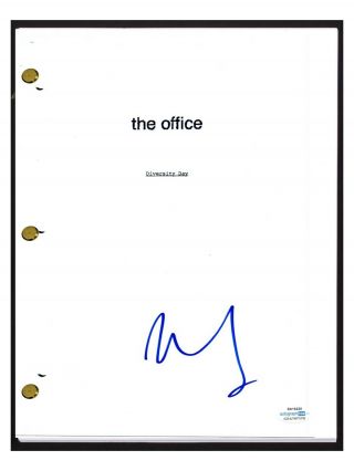 Mindy Kaling Signed Autographed The Office Diversity Day Episode Script Acoa