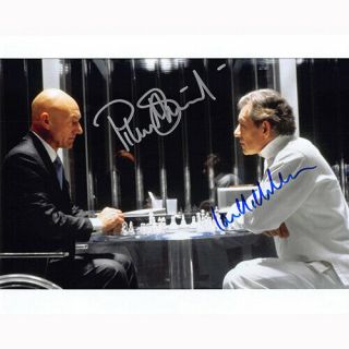Patrick Stewart & Ian Mckellen - X - Men (75306) Autographed In Person 8x10 W/