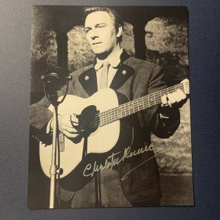 Christopher Plummer Signed 8x10 Photo Actor Autographed The Sound Of Music