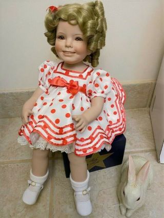 Shirley Temple Doll In Stand Up And Cheer By Susan Wakeen Danbury W/box