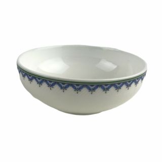 Villeroy & Boch Casa Look Ceramic Soup Cereal Bowl Blue White Green 5 - 3/4 "