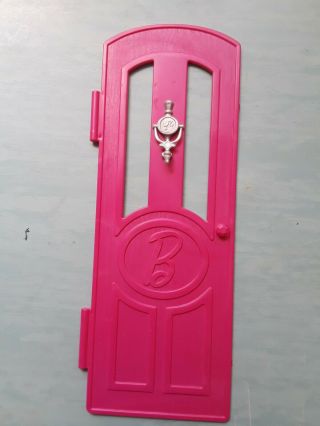 Barbie Dreamhouse Front Door Replacement Part Knocker Pink 2015 Mattel