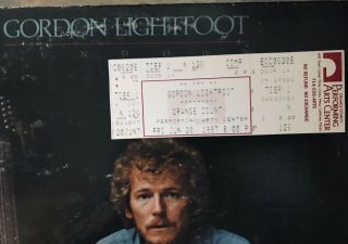 Gordon Lightfoot Signed Autographed Personalized Sundown Record Album LP 1973 3