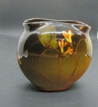 Rookwood Standard Glaze Artist Signed Pillow Vase