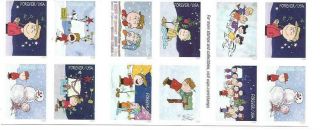 Us Scott 5021 - 5030b Charlie Brown Christmas Booklet 20 Stamps Forever Mnh