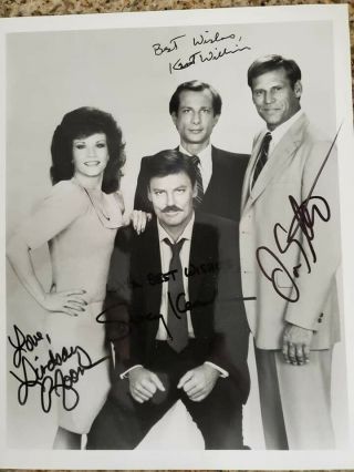 Stacy Keach - Mickey Spillanes Mike Hammer Cast Autographed Picture With