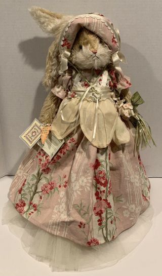 Bunnies By The Bay Rose Trellis Limited Ed 127/300 Handmade W/ Tags