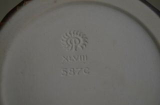 Rare Rookwood Pottery Mug/ Stein signed custom order ? 1948 587C tan fade 3