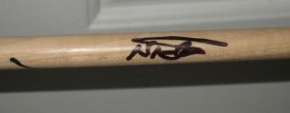 NICKO MCBRAIN SIGNED DRUMSTICK IRON MAIDEN HEAVY METAL AUTOGRAPH PROOF 3