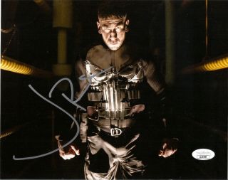 Jon Bernthal Signed 8x10 Photo " The Punisher,  Walking Dead " Jsa