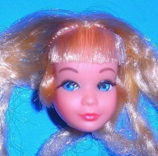 Vintage Mod 1969 Gold Blonde Twist N Turn Tnt Skipper Doll Head