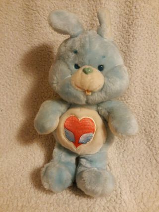 Vintage Kenner 1984 Care Bear Cousins Swift Heart Rabbit.  15 Inch Plush. 2