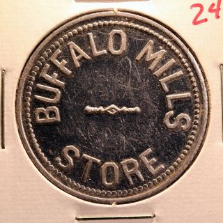 Rare South Carolina Cotton Mill Token - Buffalo Mills Store,  $1,  Buffalo,  S.  C.
