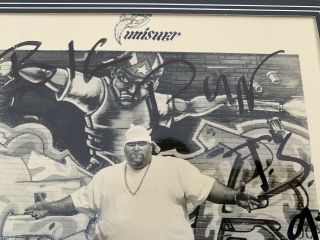 Big Pun Rapper Punisher Autographed Photo