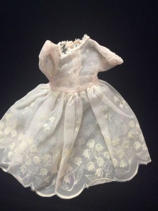 Vintage American Character Betsy Mccall Doll Outfit Lily Of The Valley Dress