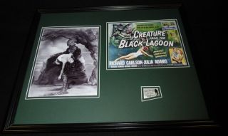 Julie Adams Signed Framed 16x20 Photo Set Creature From The Black Lagoon