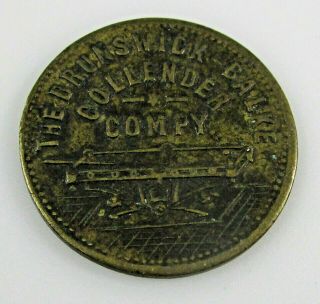 Good For Token The Brunswick Blake Collender Company Chas.  Kahle 5 Cents Trade